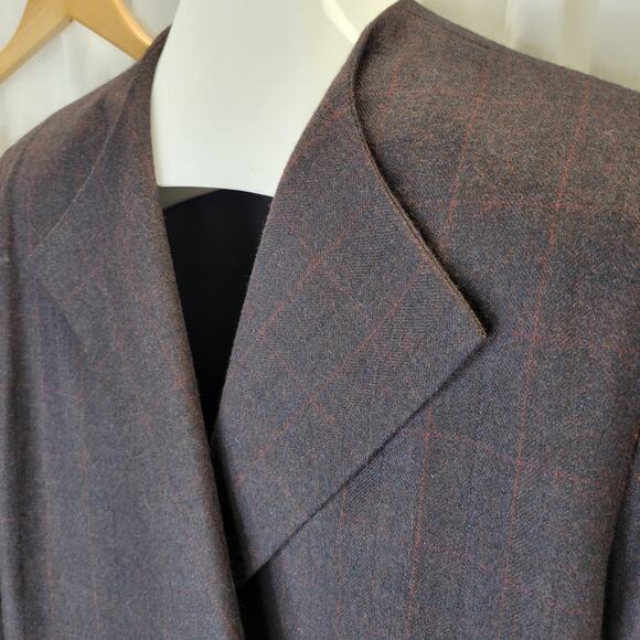 Tailored by Handmacher Vintage 80s Wool Skirt Suit Union Made, 14 - Picture 4 of 15